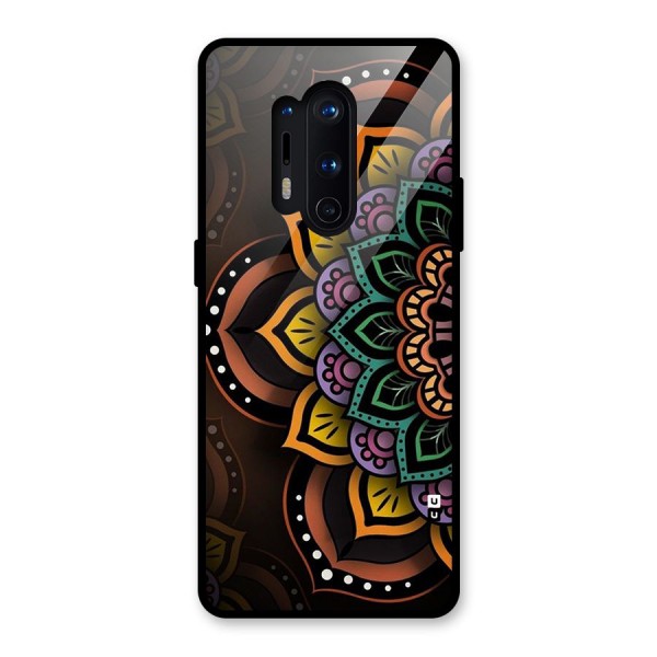 Mandala Artist Glass Back Case for OnePlus 8 Pro
