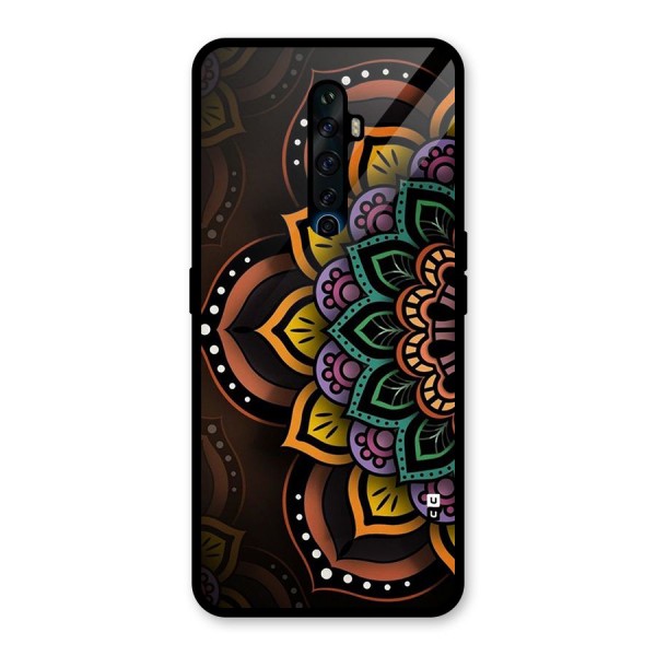 Mandala Artist Glass Back Case for Oppo Reno2 F