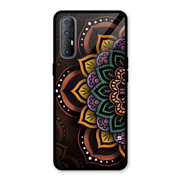 Mandala Artist Glass Back Case for Oppo Reno3 Pro