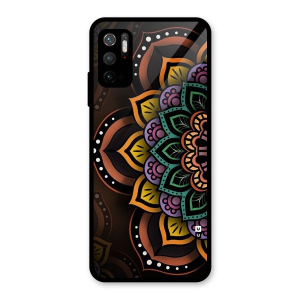 Mandala Artist Glass Back Case for Poco M3 Pro 5G