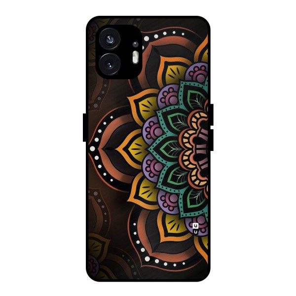 Mandala Artist Metal Back Case for Nothing Phone 2