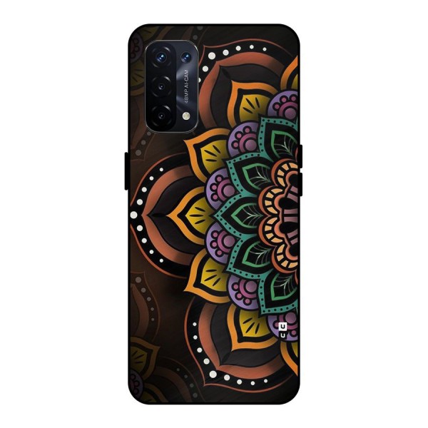 Mandala Artist Metal Back Case for Oppo A74 5G