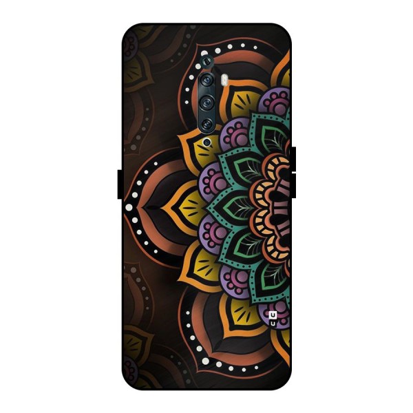 Mandala Artist Metal Back Case for Oppo Reno2 F