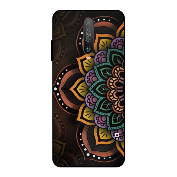 Mandala Artist Metal Back Case for Poco X2