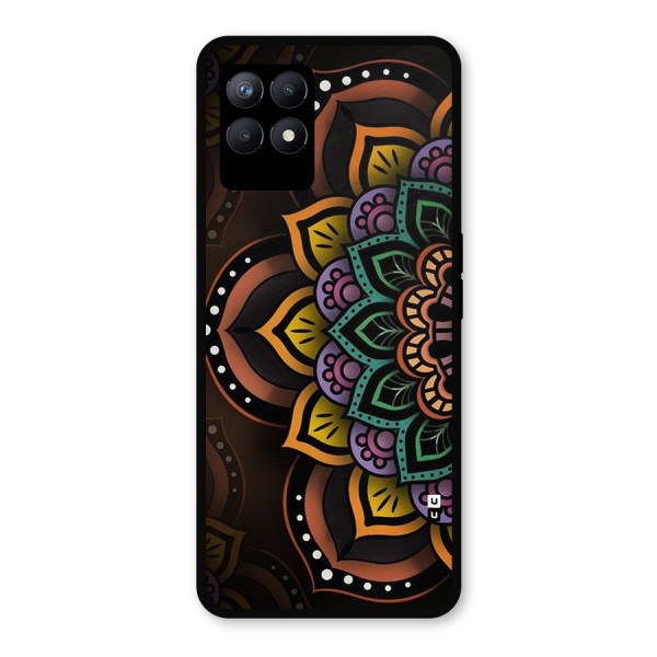 Mandala Artist Metal Back Case for Realme Narzo 50