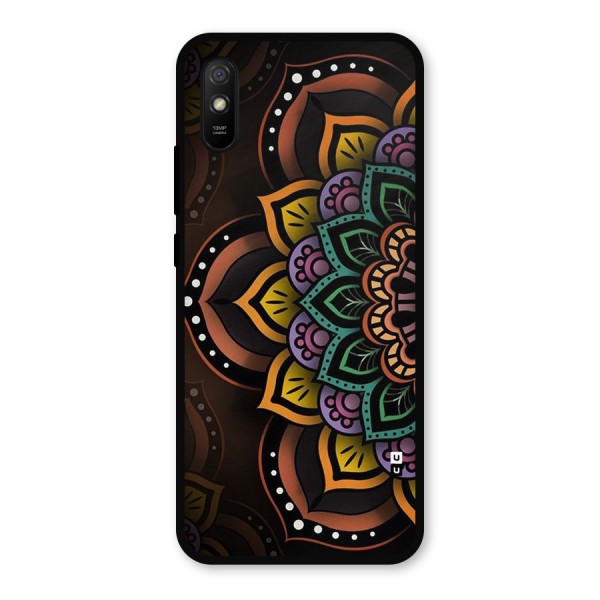 Mandala Artist Metal Back Case for Redmi 9a