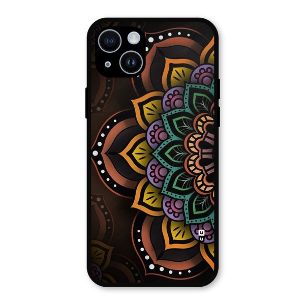 Mandala Artist Metal Back Case for iPhone 14