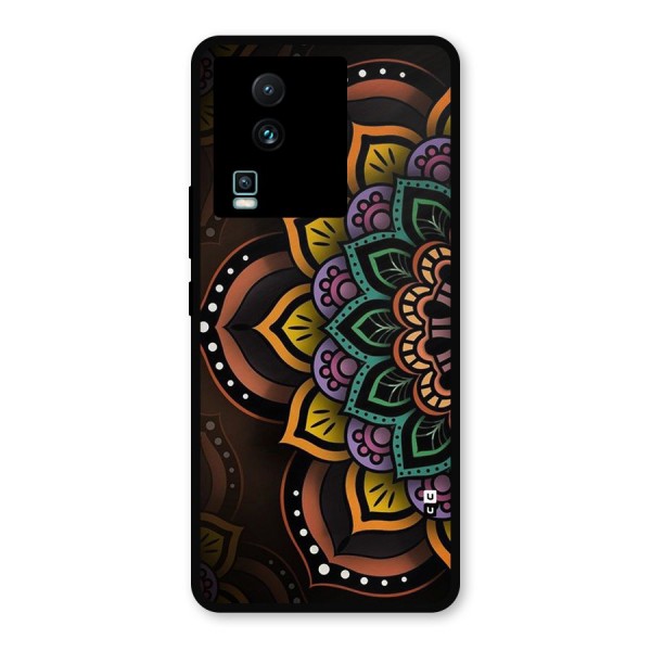 Mandala Artist Metal Back Case for iQOO Neo 7