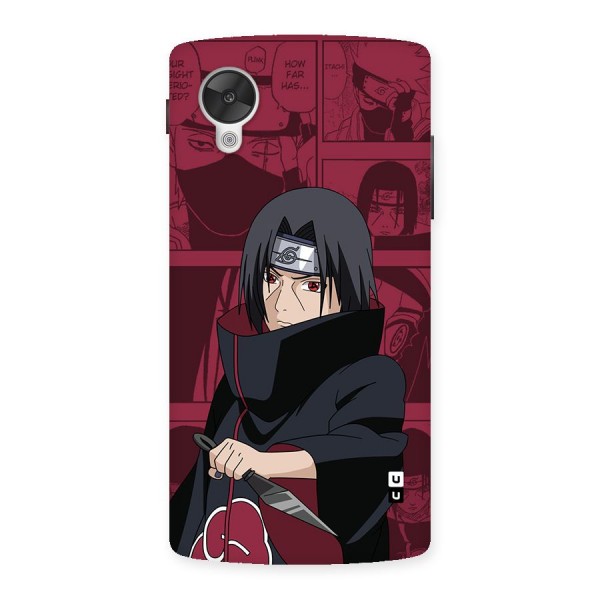 Mang Itachi Back Case for Google Nexus 5