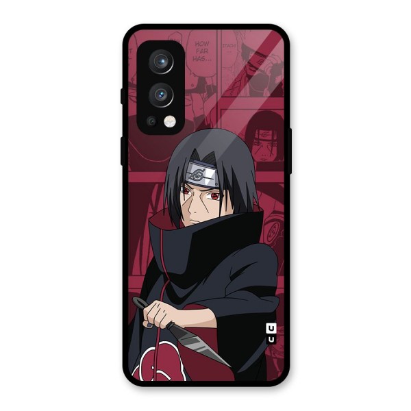 Mang Itachi Glass Back Case for OnePlus Nord 2 5G