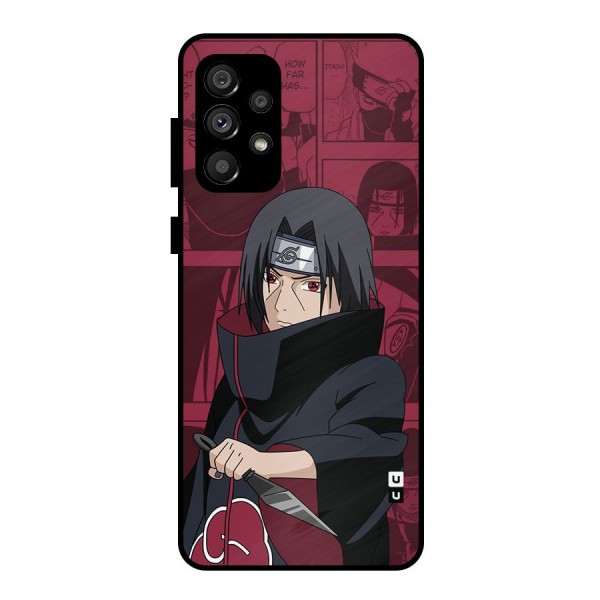 Mang Itachi Metal Back Case for Galaxy A73 5G
