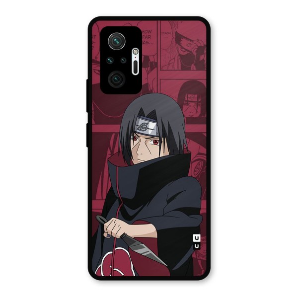Mang Itachi Metal Back Case for Redmi Note 10 Pro Max