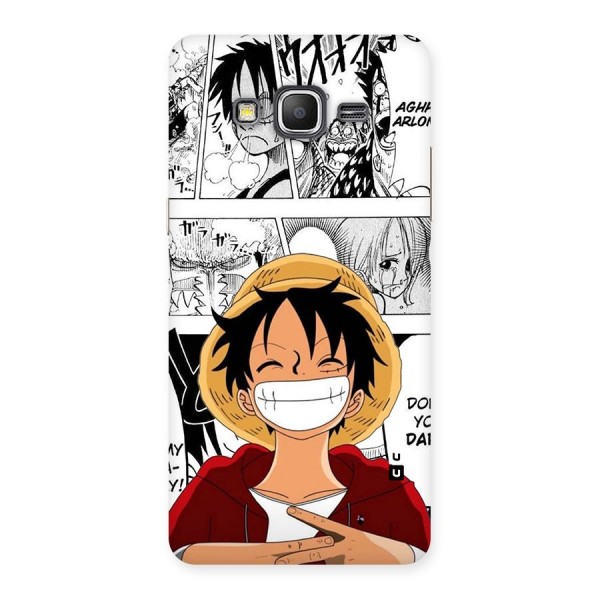 Manga Style Luffy Back Case for Galaxy Grand Prime