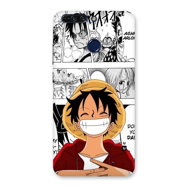 Manga Style Luffy Back Case for Honor 8 Pro