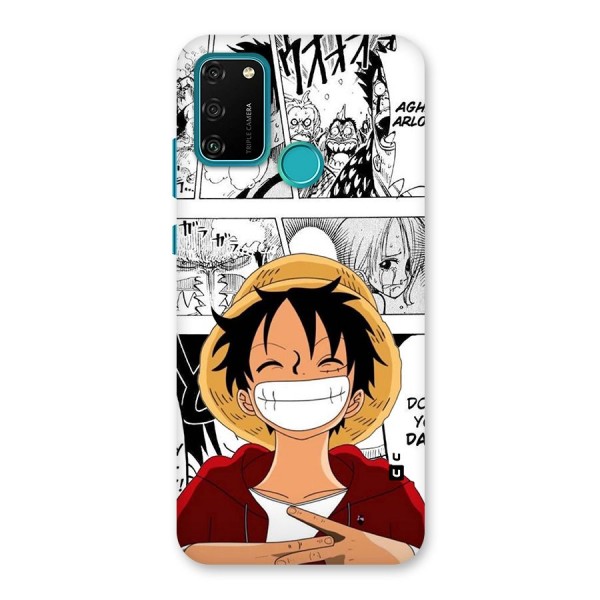 Manga Style Luffy Back Case for Honor 9A