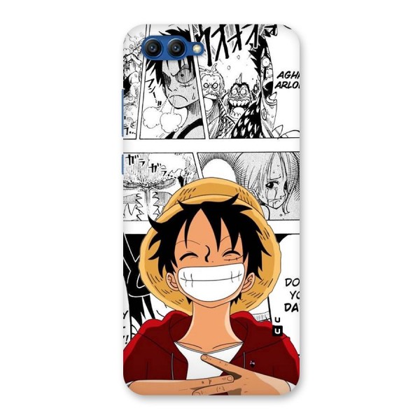 Manga Style Luffy Back Case for Honor View 10