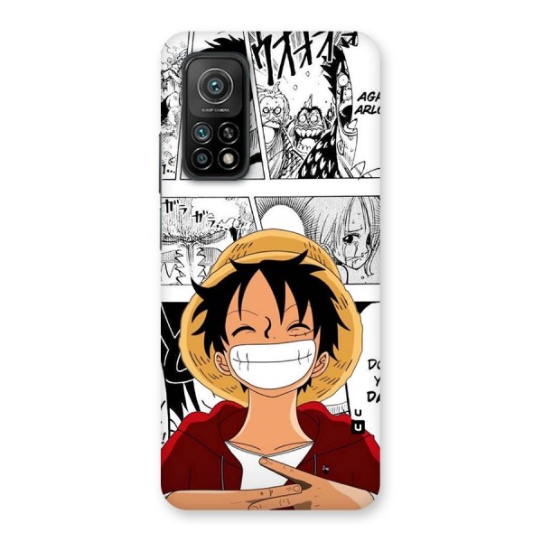 Manga Style Luffy Back Case for Mi 10T 5G