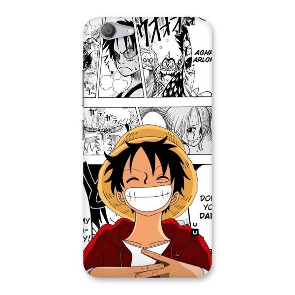Manga Style Luffy Back Case for Vivo Y53