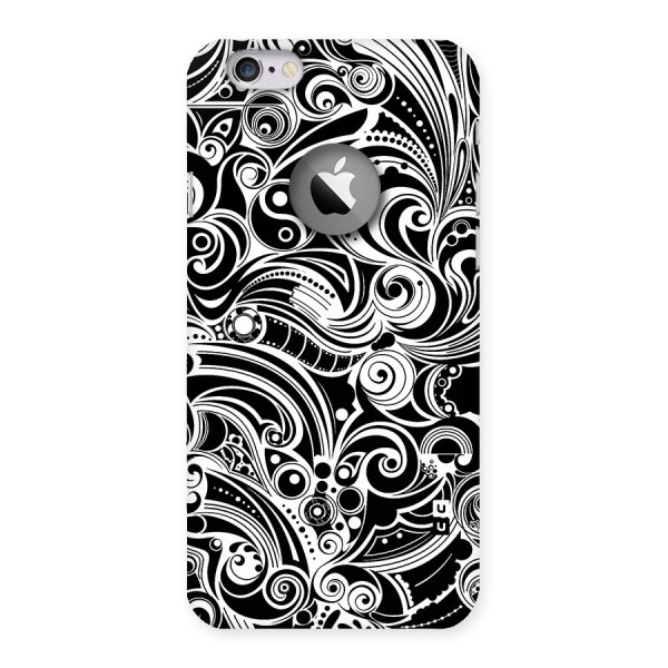 Maori Art Design Abstract Back Case for iPhone 6 Logo Cut