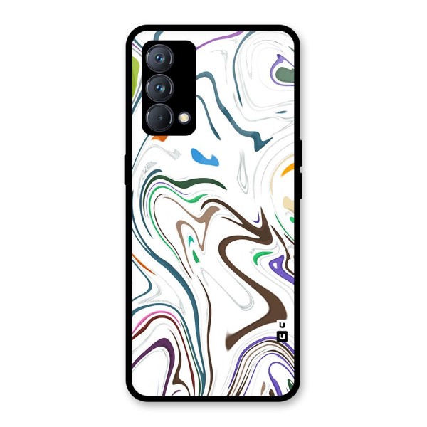 Marbled Printed Art Glass Back Case for Realme GT Master Edition