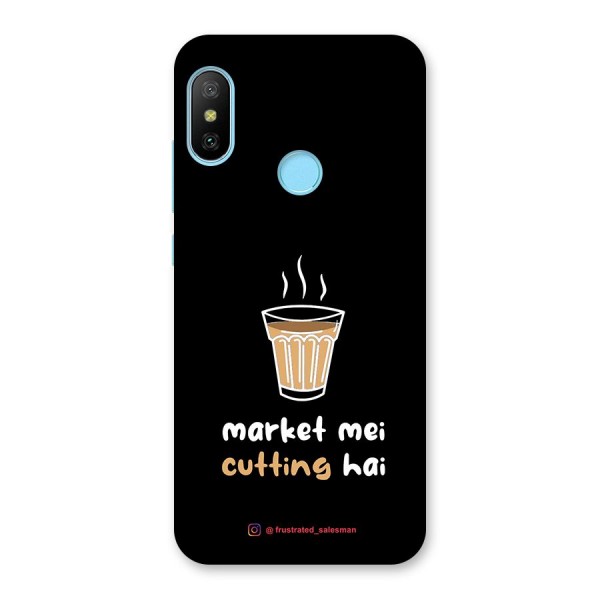 Market Mei Cutting Hai Black Back Case for Redmi 6 Pro