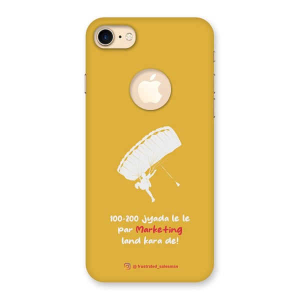 Marketing Land Kara De Mustard Yellow Back Case for iPhone 7 Logo Cut