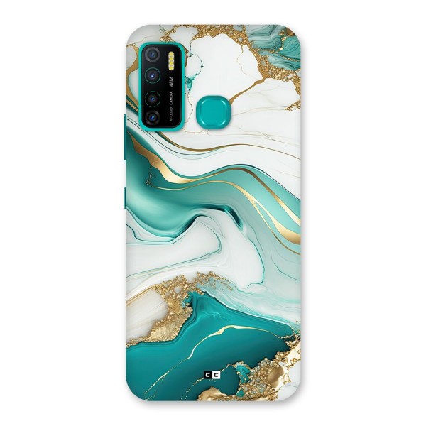 Marvelous Marble Back Case for Infinix Hot 9 Pro