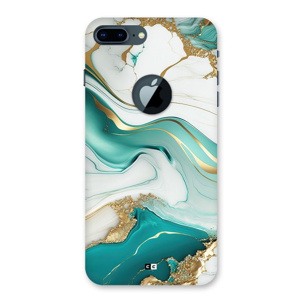 Marvelous Marble Back Case for iPhone 7 Plus Logo Cut