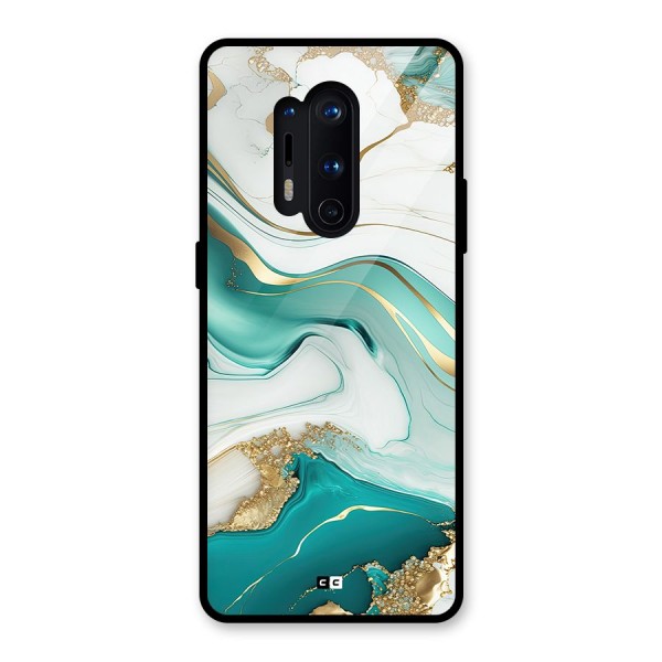 Marvelous Marble Glass Back Case for OnePlus 8 Pro