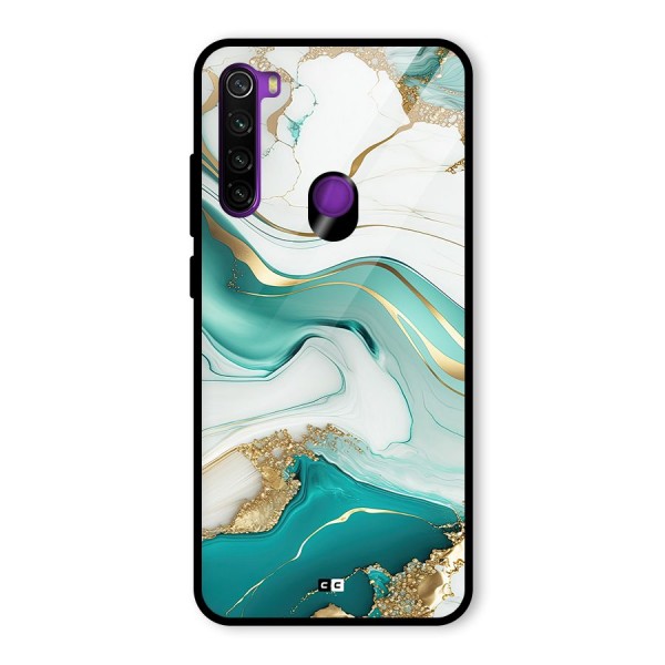 Marvelous Marble Glass Back Case for Redmi Note 8