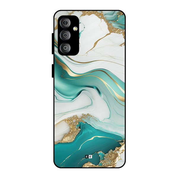 Marvelous Marble Metal Back Case for Galaxy F23