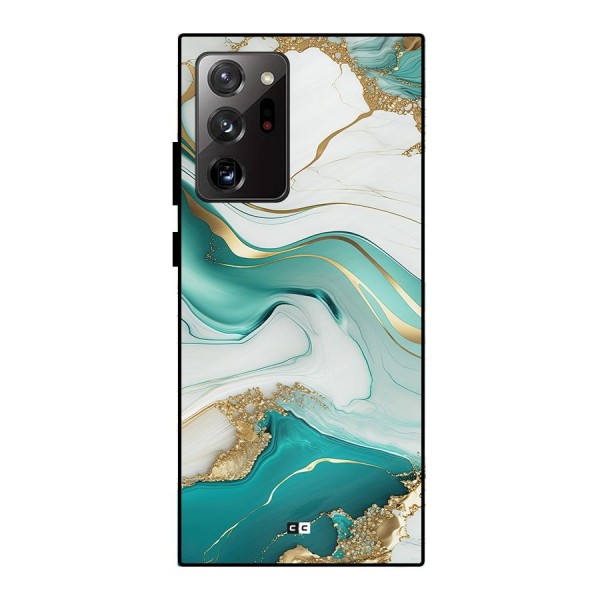 Marvelous Marble Metal Back Case for Galaxy Note 20 Ultra