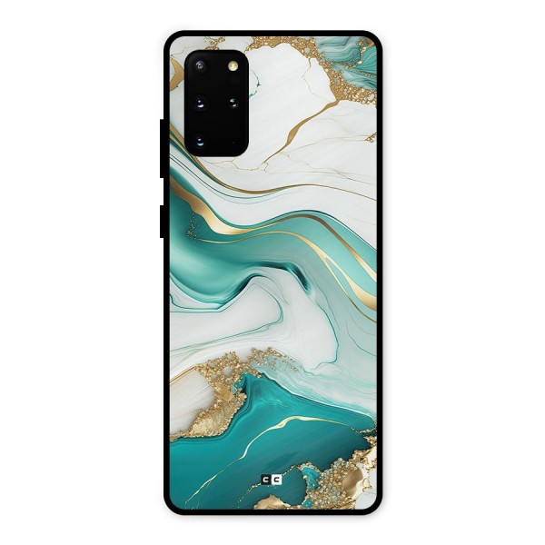 Marvelous Marble Metal Back Case for Galaxy S20 Plus