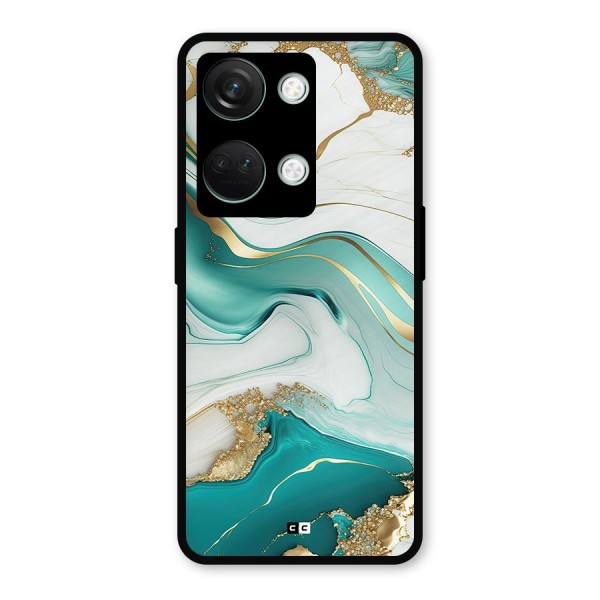 Marvelous Marble Metal Back Case for OnePlus Nord 3