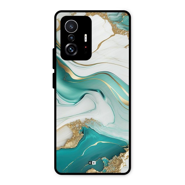 Marvelous Marble Metal Back Case for Xiaomi 11T Pro