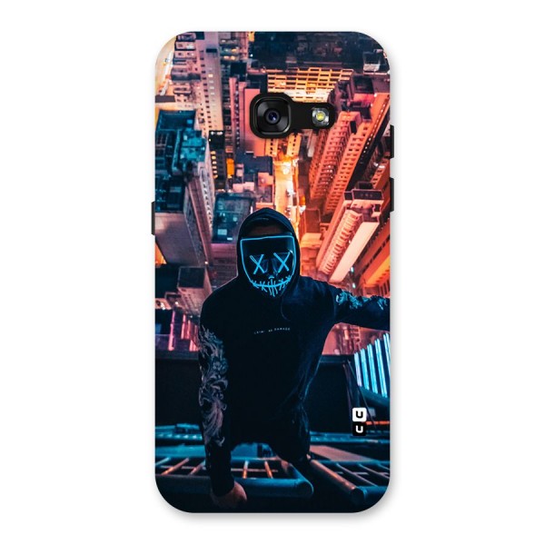 Mask Guy Climbing Building Back Case for Galaxy A3 (2017)