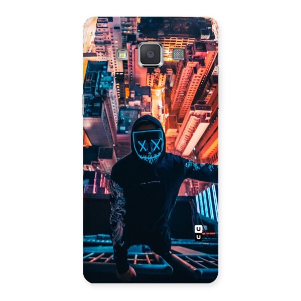 Mask Guy Climbing Building Back Case for Galaxy Grand 3