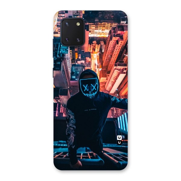 Mask Guy Climbing Building Back Case for Galaxy Note 10 Lite