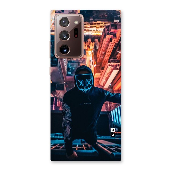 Mask Guy Climbing Building Back Case for Galaxy Note 20 Ultra