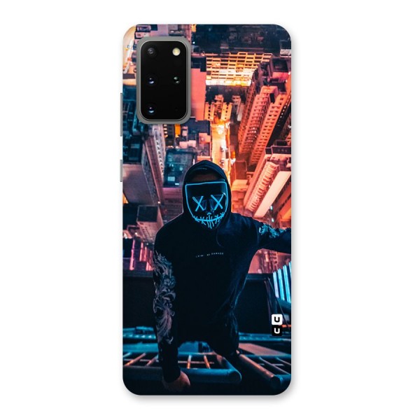 Mask Guy Climbing Building Back Case for Galaxy S20 Plus