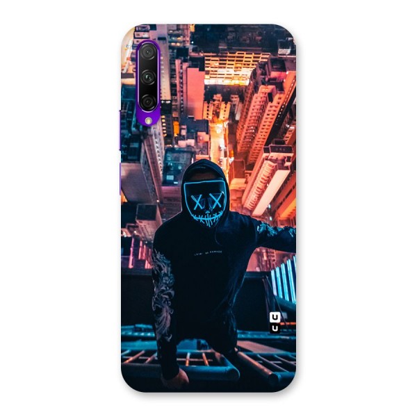 Mask Guy Climbing Building Back Case for Honor 9X Pro