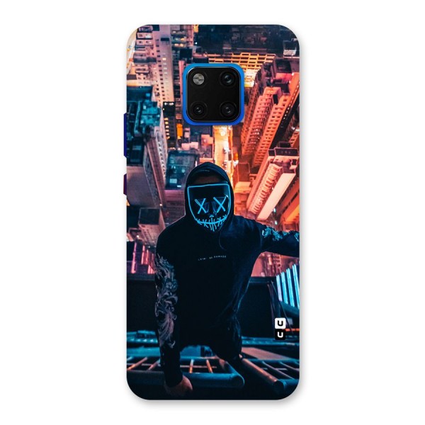 Mask Guy Climbing Building Back Case for Huawei Mate 20 Pro