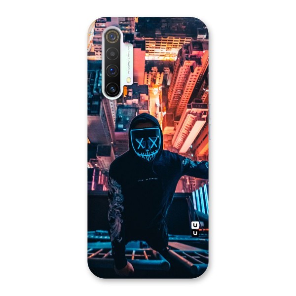 Mask Guy Climbing Building Back Case for Realme X3