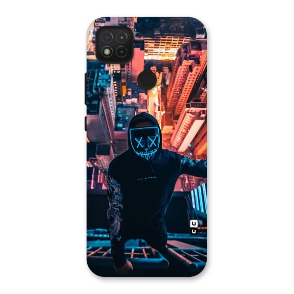 Mask Guy Climbing Building Back Case for Redmi 9C