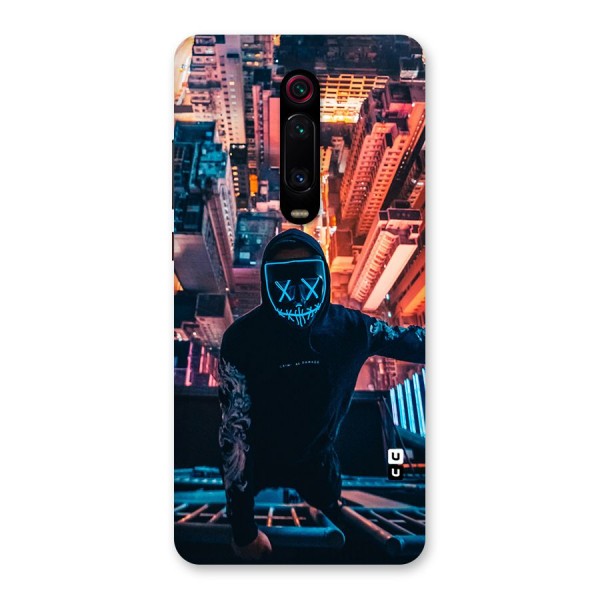 Mask Guy Climbing Building Back Case for Redmi K20 Pro