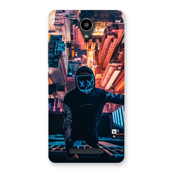 Mask Guy Climbing Building Back Case for Redmi Note 2