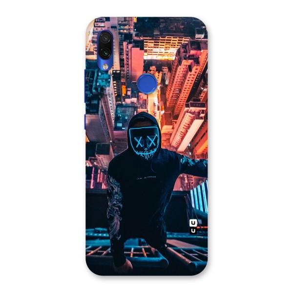 Mask Guy Climbing Building Back Case for Redmi Note 7S