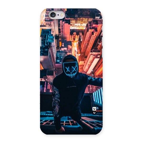Mask Guy Climbing Building Back Case for iPhone 6 6S