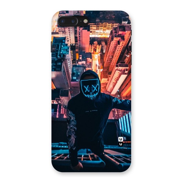 Mask Guy Climbing Building Back Case for iPhone 7 Plus