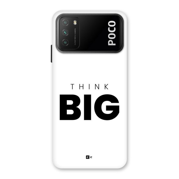 Massive Thought Back Case for Poco M3